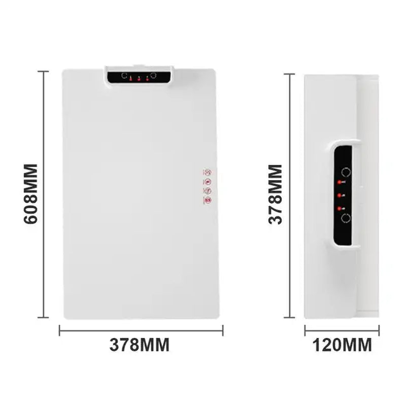 Electric Warming Tray with Adjustable Temperature Control and Foldable Design