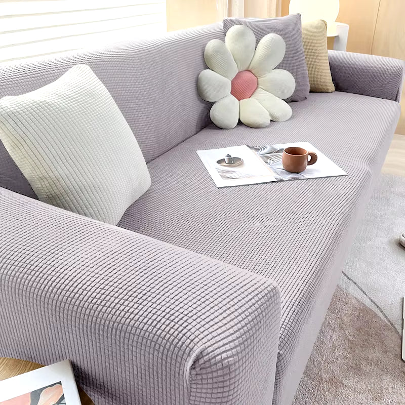 Elastic Stretch Sofa Cover for L-Shaped Sofas