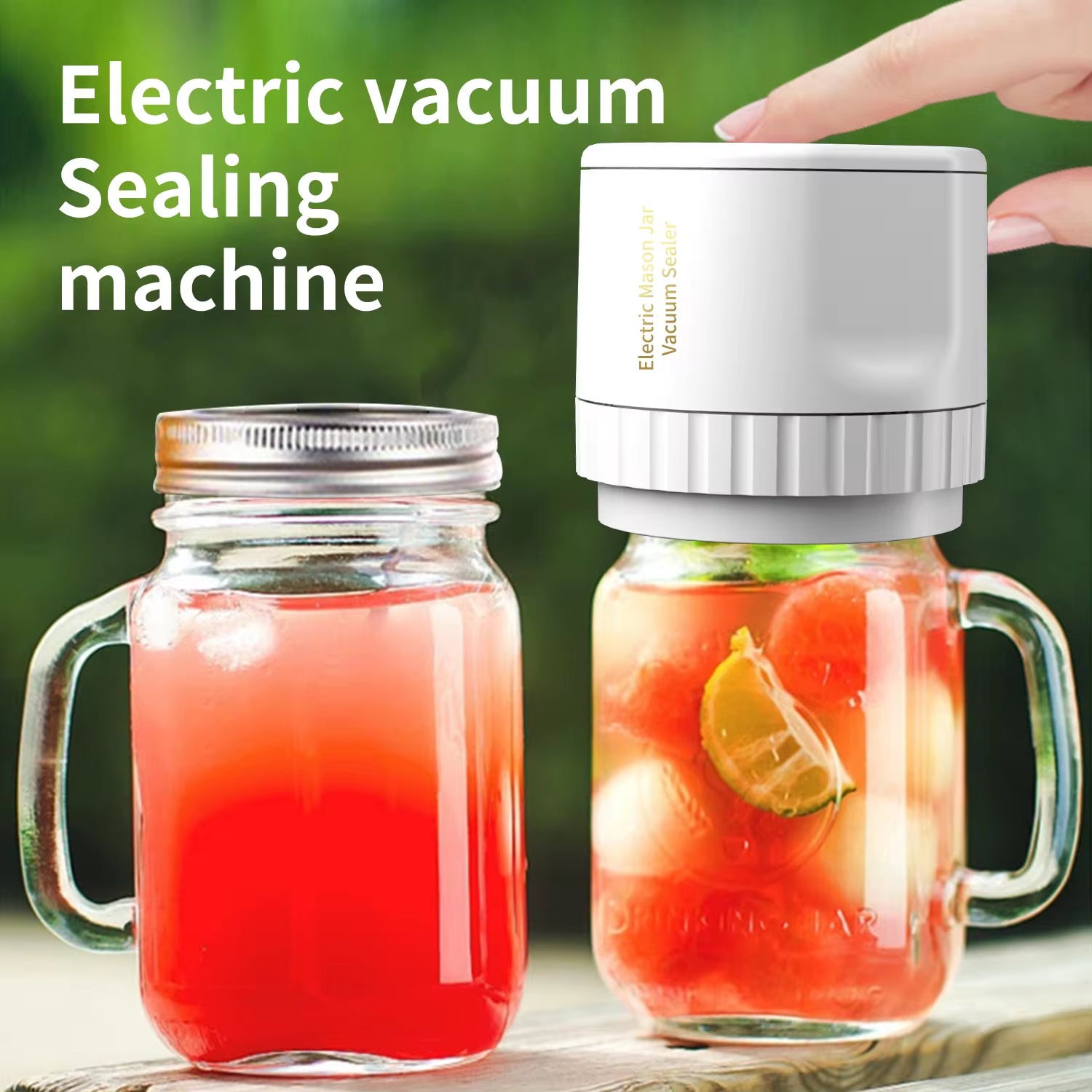 Cordless Mason Jar Vacuum Sealer Kit