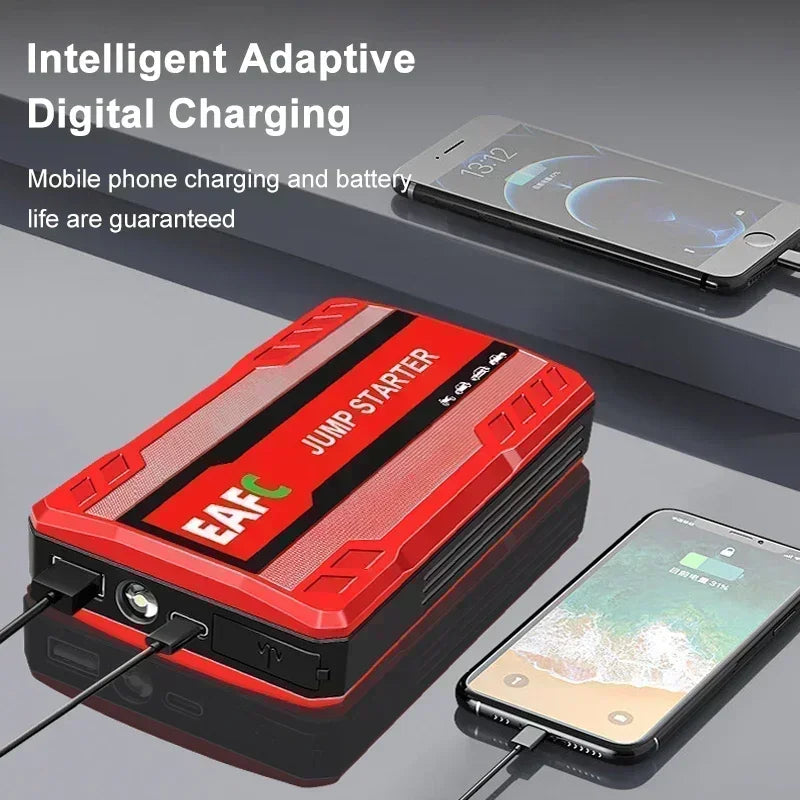 12V Portable Car Jump Starter and Emergency Battery Booster Power Bank