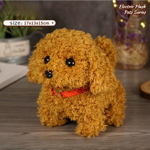 Automatic Moving Plush Dog Toy - Vibrating Action