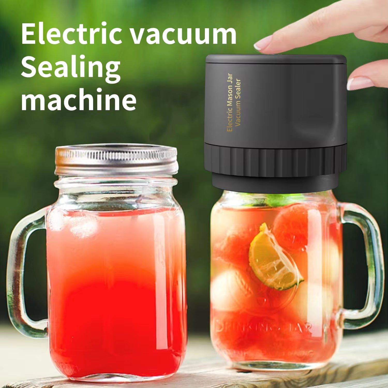 Cordless Mason Jar Vacuum Sealer Kit