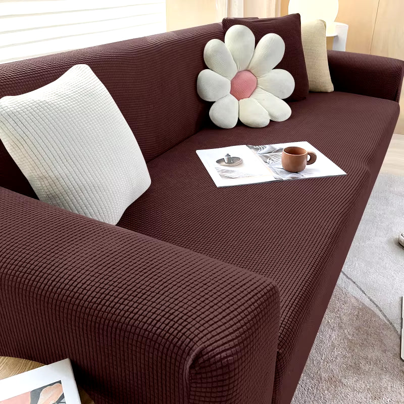 Elastic Stretch Sofa Cover for L-Shaped Sofas