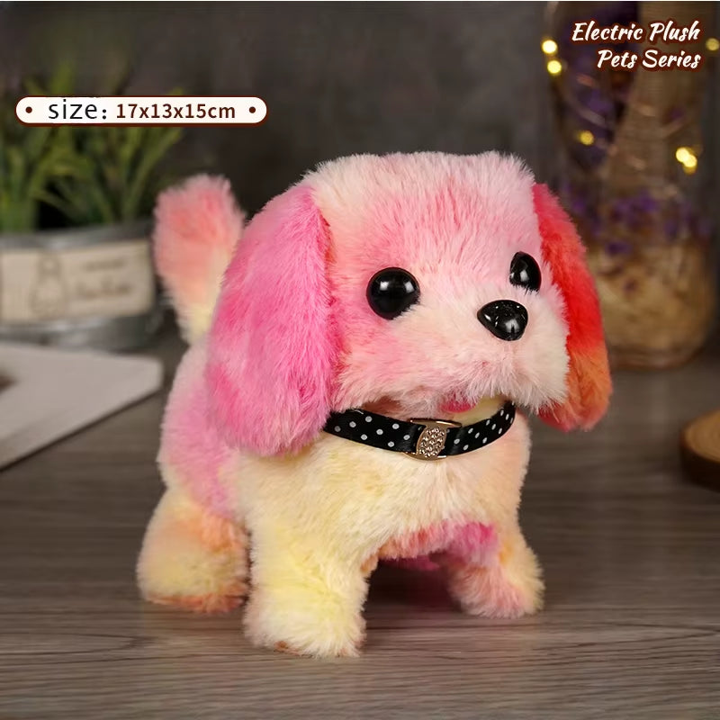 Automatic Moving Plush Dog Toy - Vibrating Action