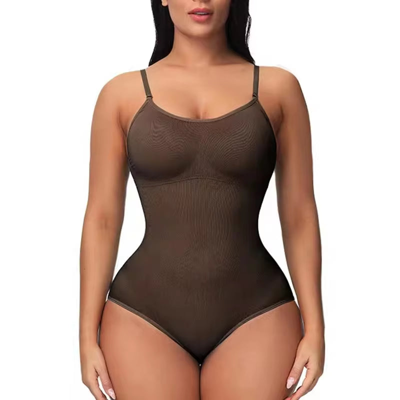 Open Crotch Shapewear Bodysuit for Women