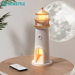 Lighthouse Moon Projection Light with Bluetooth Music