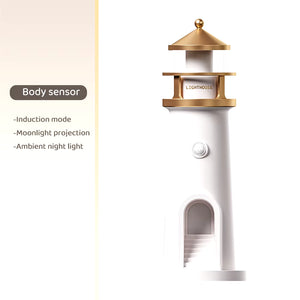 Lighthouse Moon Projection Light with Bluetooth Music