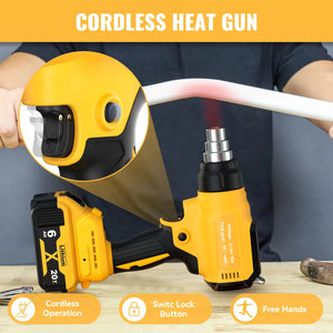 Portable Heat Gun with Adjustable Temperature