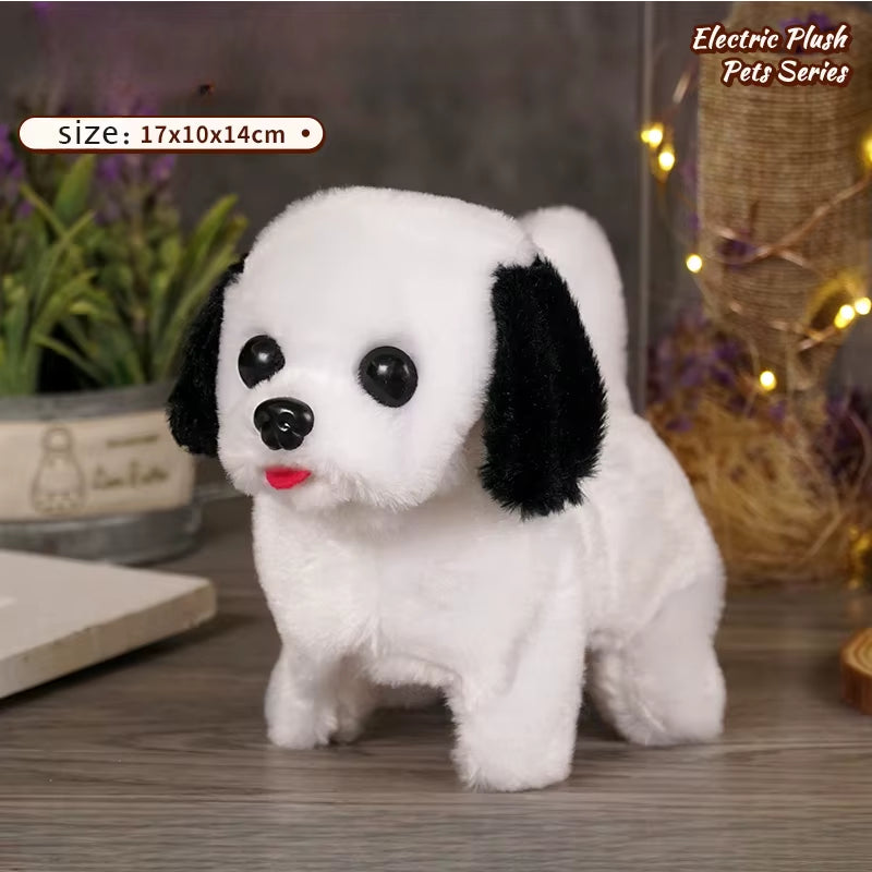 Automatic Moving Plush Dog Toy - Vibrating Action