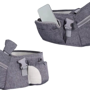 Ergonomic Baby Carrier with Hip Seat Front-Facing Design 