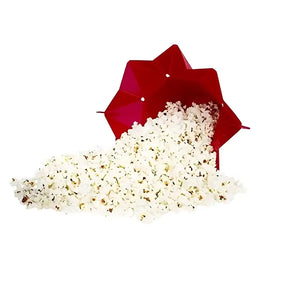 Foldable Silicone Popcorn Bowl for Microwave