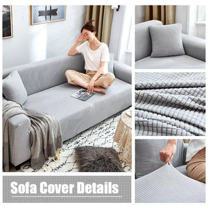 Elastic Stretch Sofa Cover for L-Shaped Sofas